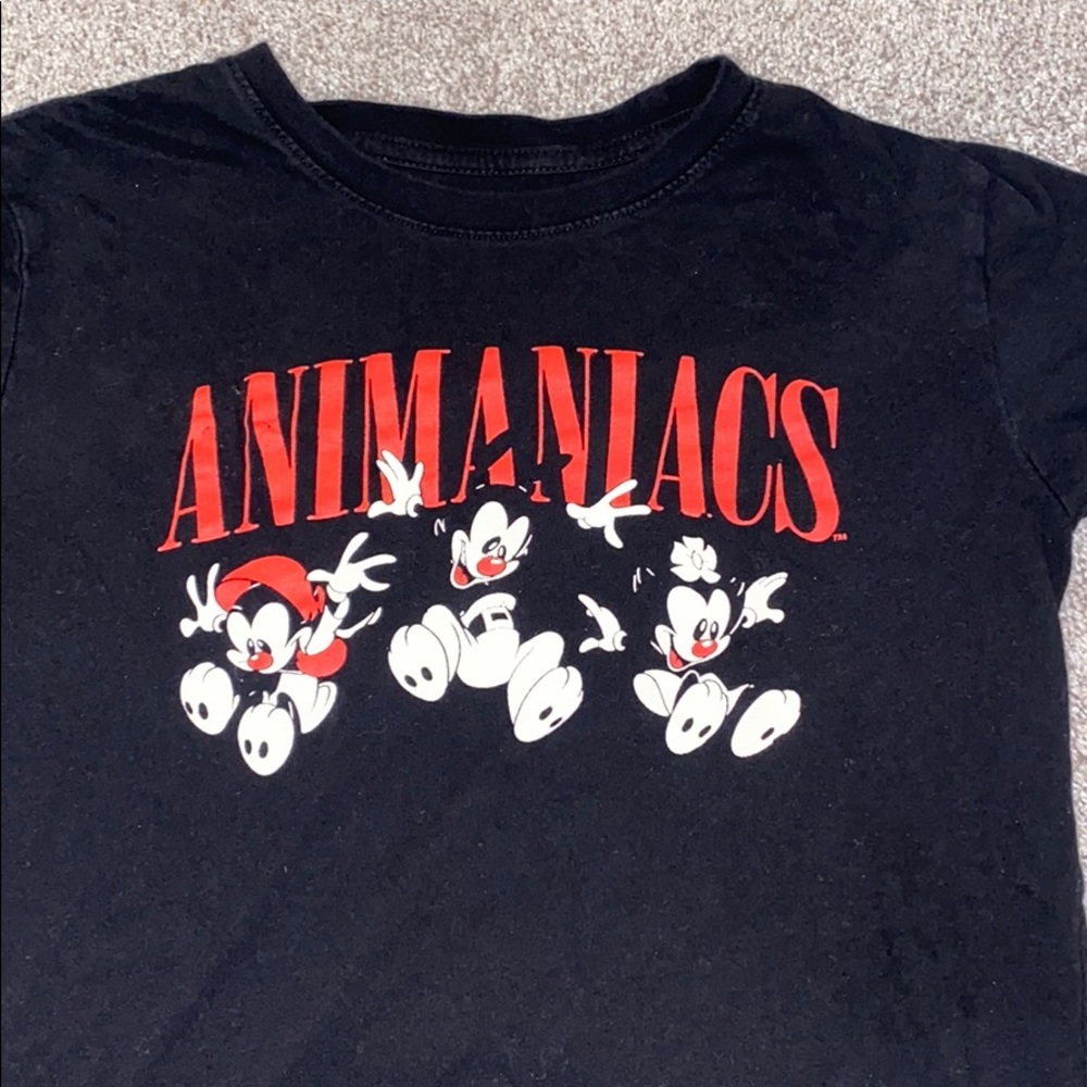 Black Animaniacs T-Shirt Size S